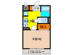 アルカディアの物件間取画像